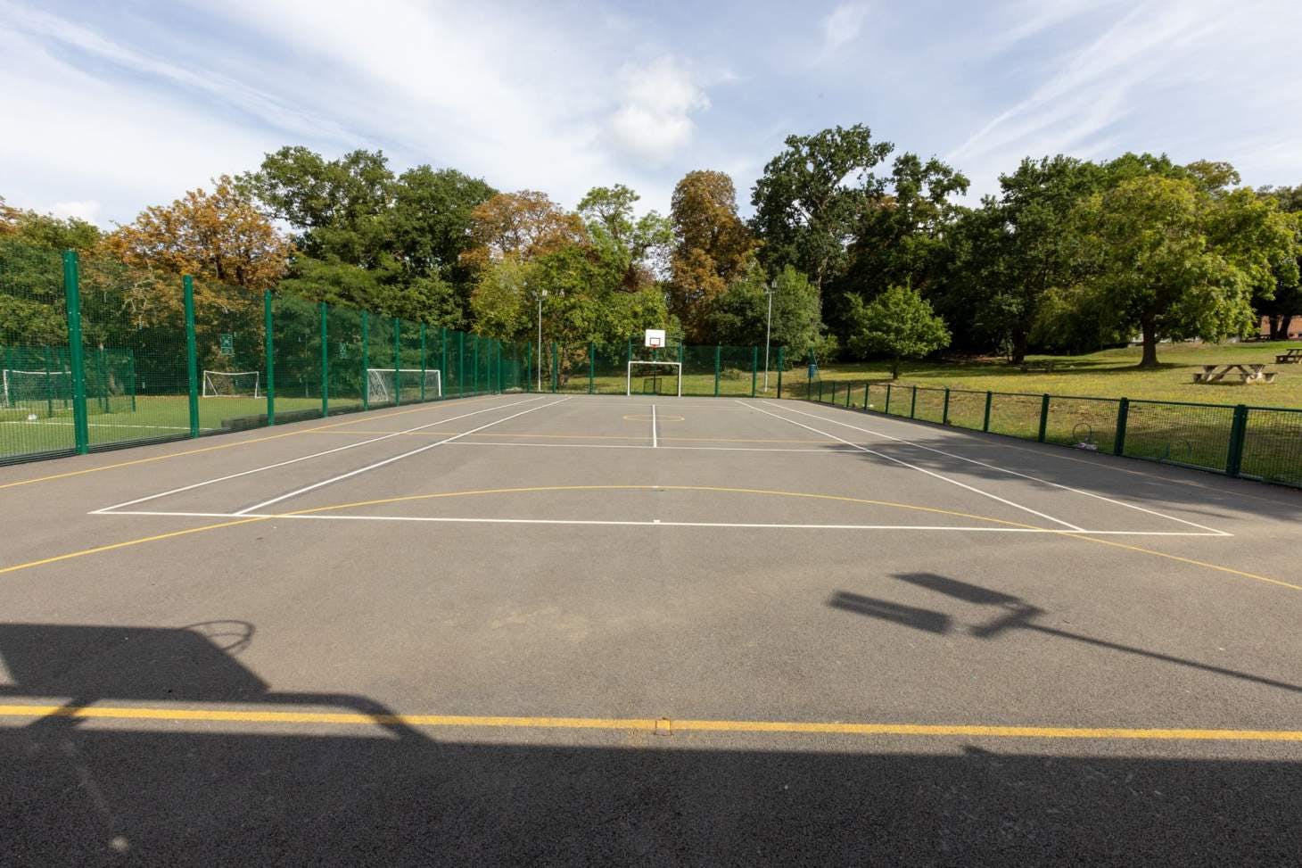 Fidelis College Court | Concrete tennis court