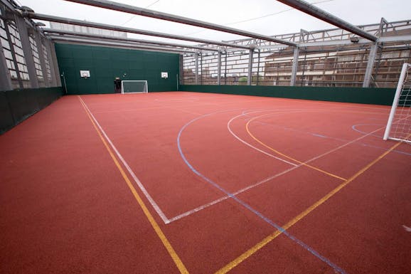 Deptford Lounge Court | Synthetic rubber basketball court