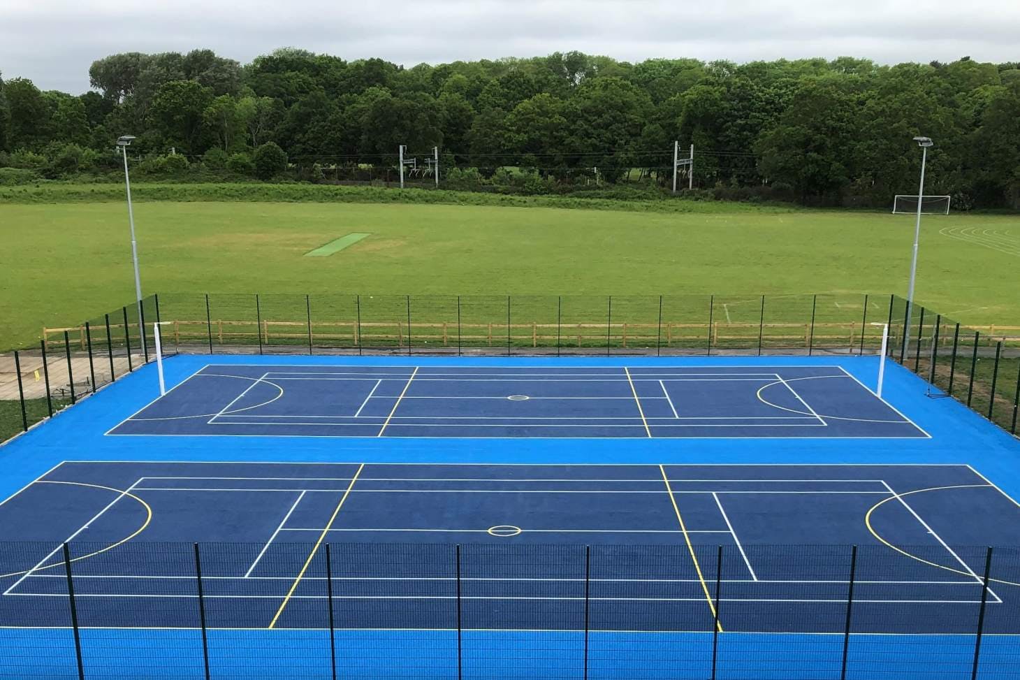 Waingels Outdoor | Concrete netball court