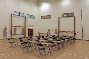 Ryburn Valley High School | Indoor Badminton Court