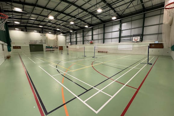 Ysgol Bryn Elian Indoor netball court