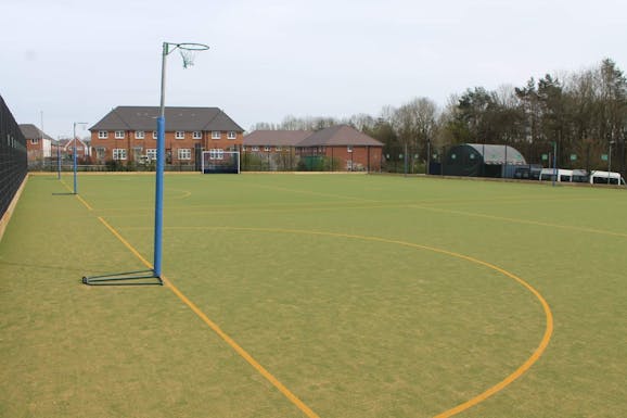 Holy Trinity Academy Outdoor | Astroturf netball court