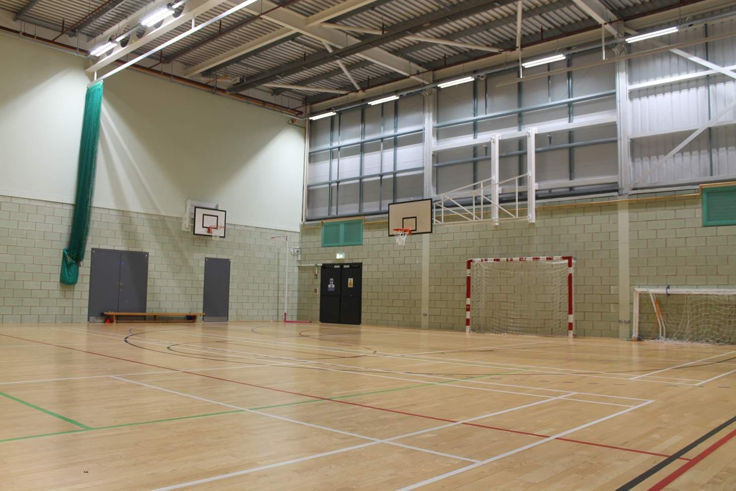 Holy Trinity Academy Indoor badminton court