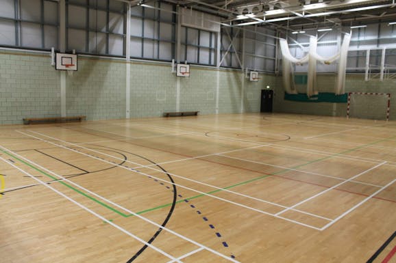 Holy Trinity Academy Indoor netball court