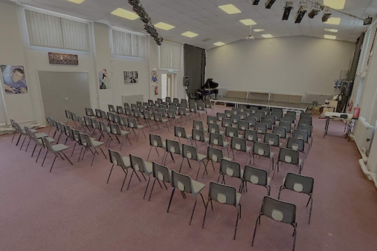 Leek High School Main hall space hire