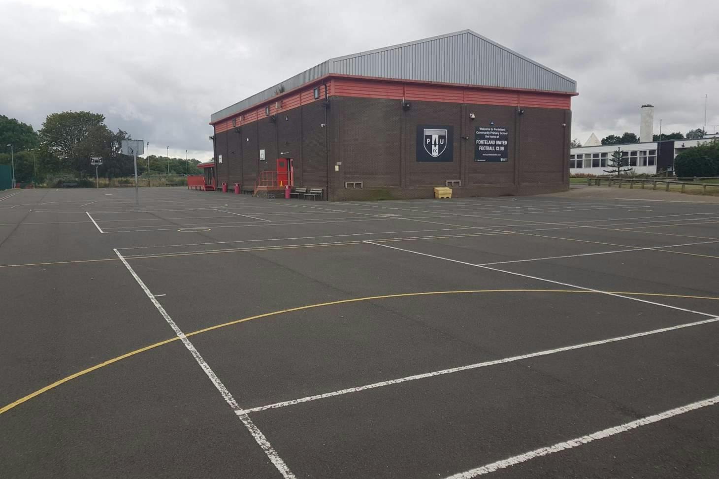 Ponteland Community Primary School Muga | Concrete space hire