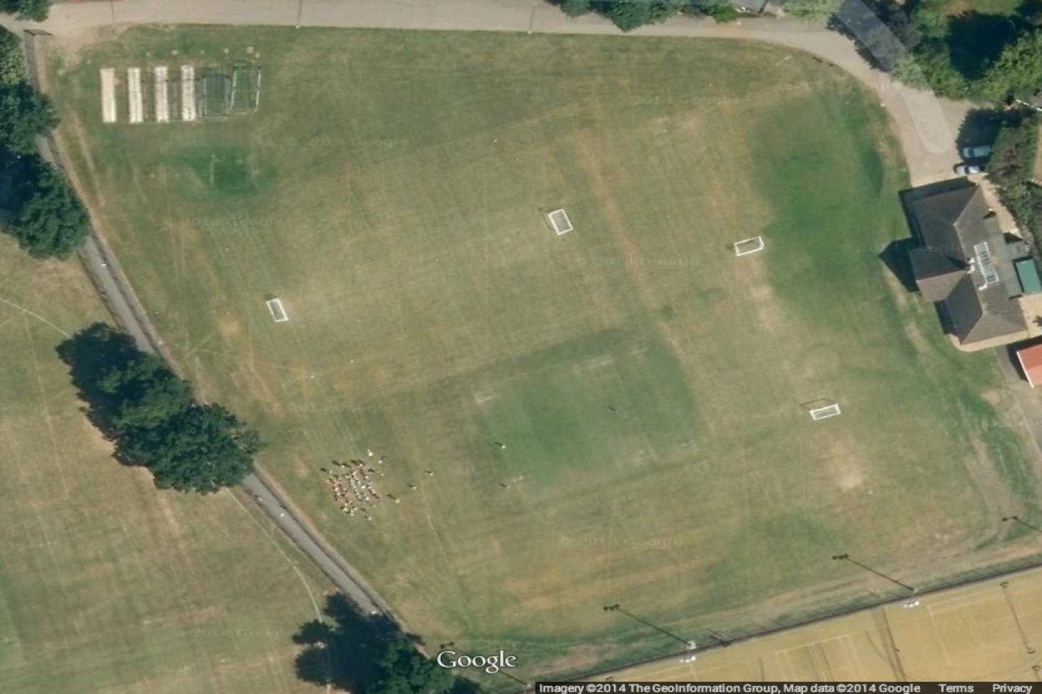 Brondesbury Cricket, Tennis & Squash Club, Football Pitch