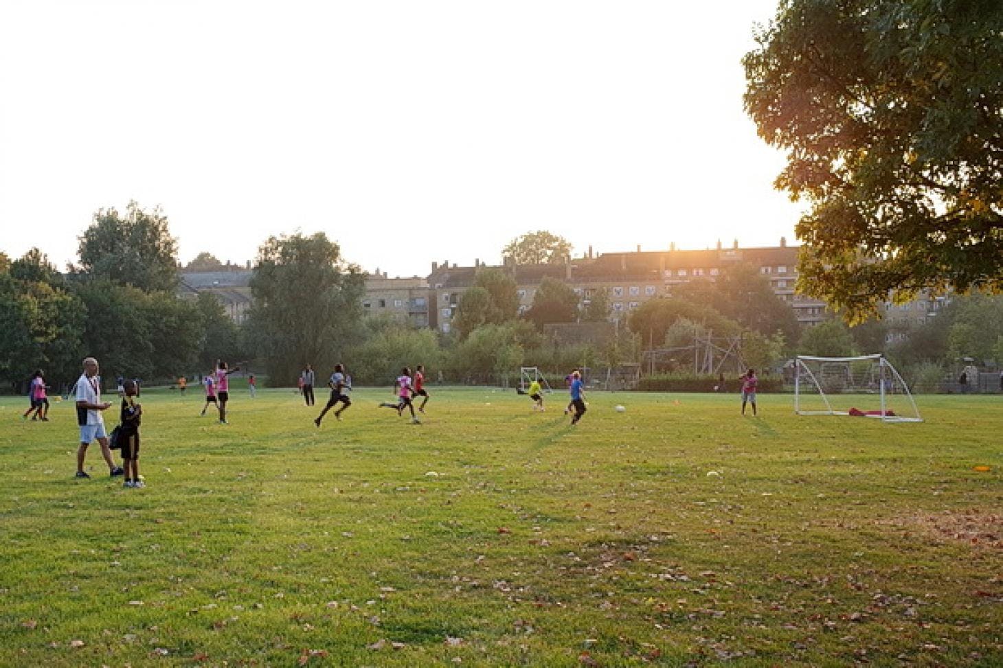 Brockwell Park 11 a side | Grass football pitch