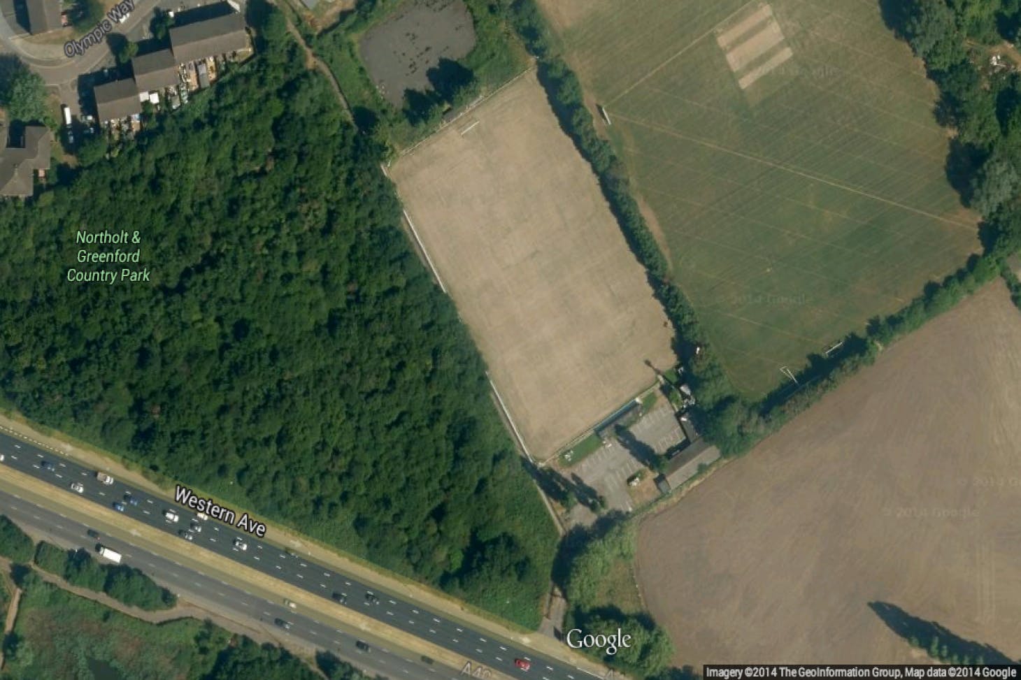 London Marathon Playing Fields Greenford, Ealing Sports Facility