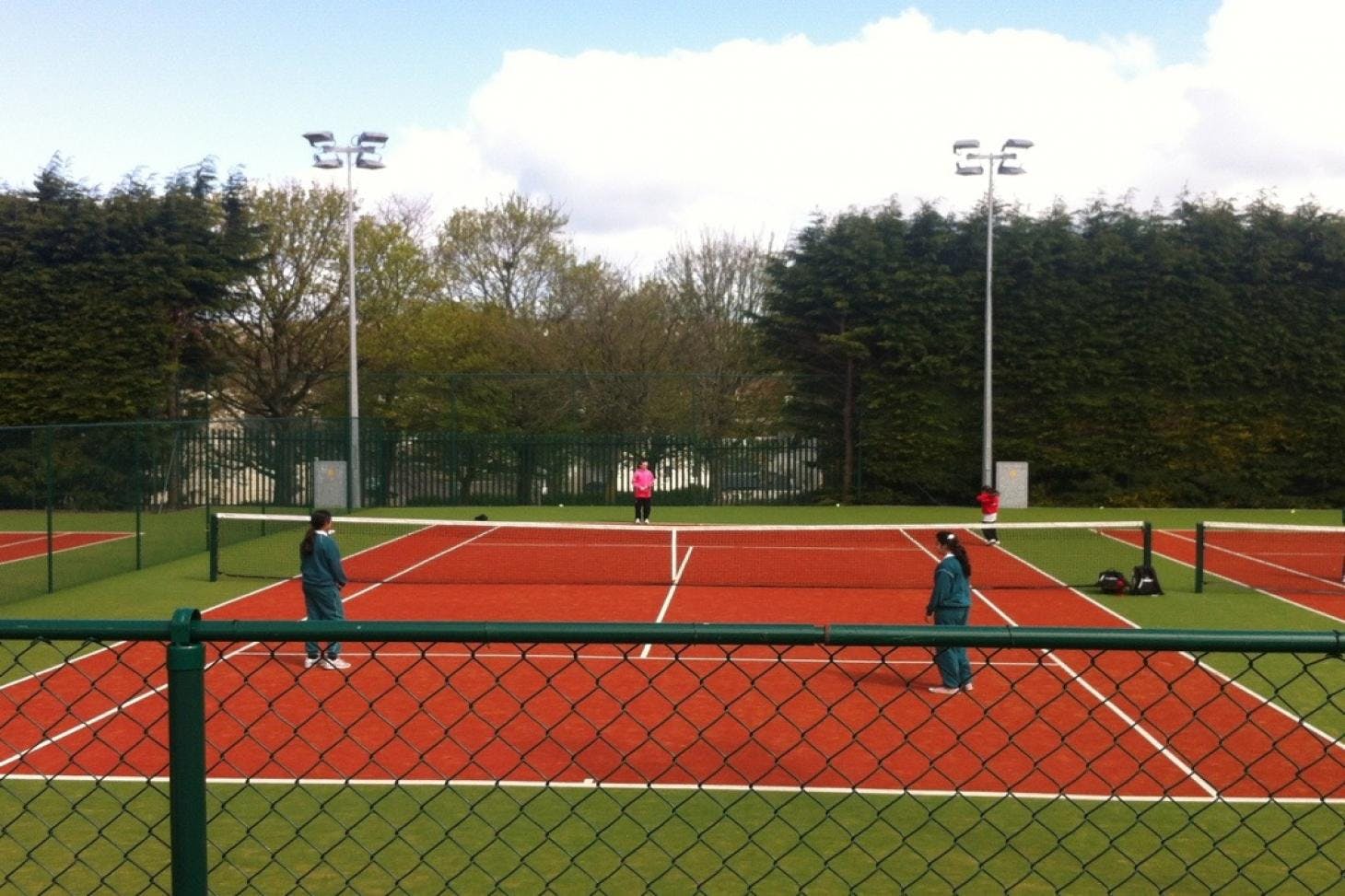 St Columba's College Outdoor | Astroturf tennis court