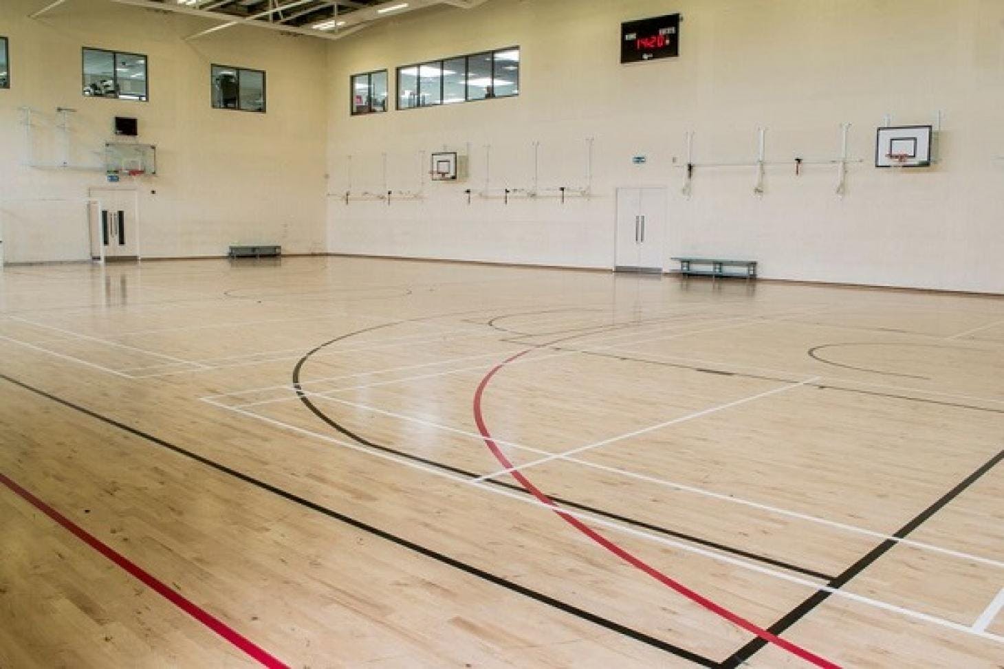 Inspire Fitness Centre Indoor | Hard badminton court