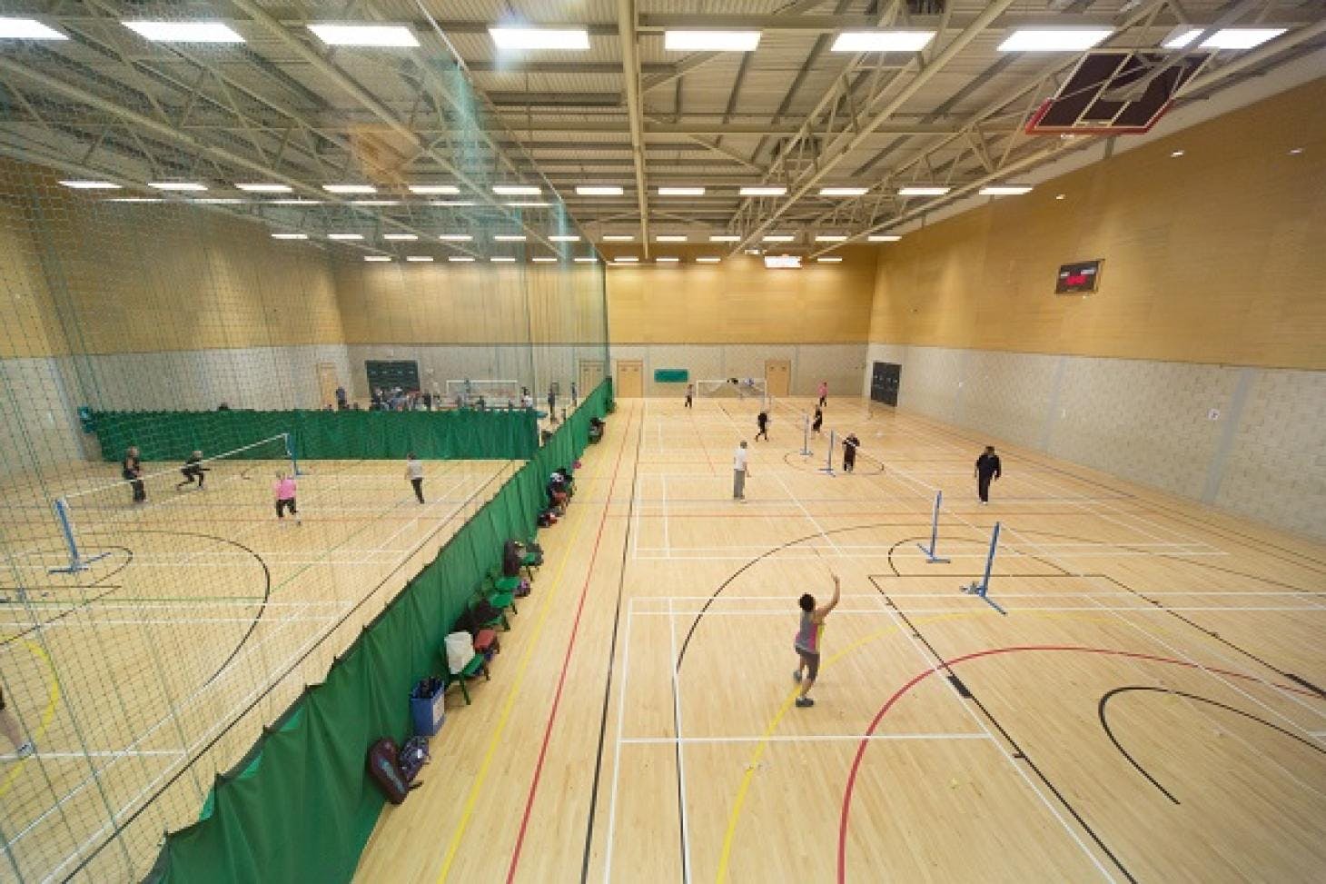 Inspire: Luton Sports Village Indoor | Hard badminton court