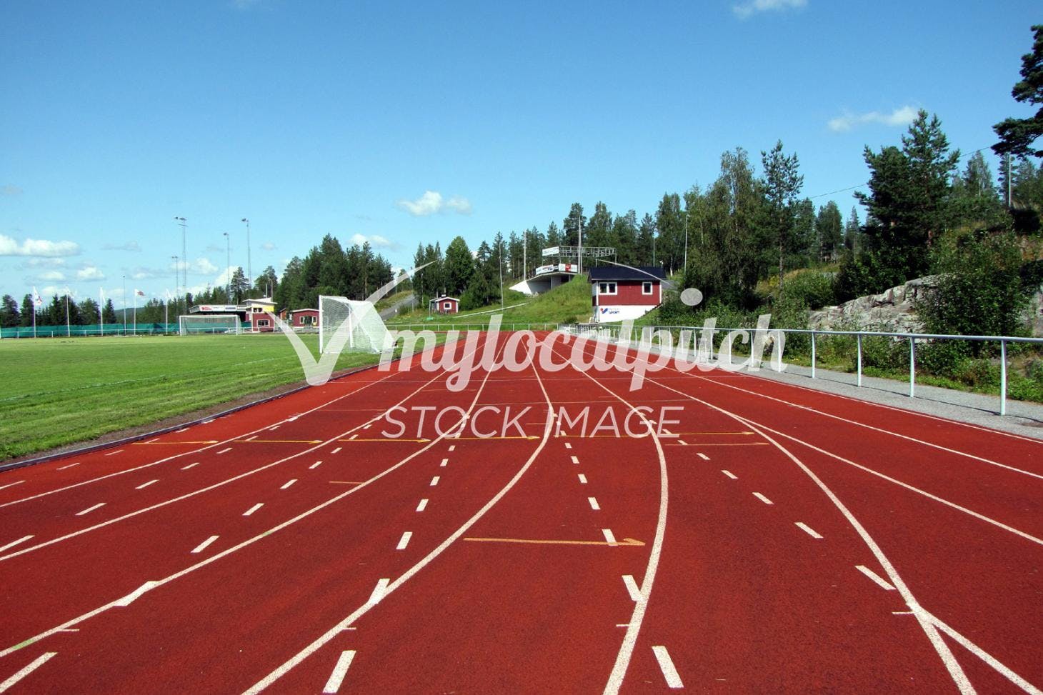 New River Sport & Fitness Outdoor | Synthetic rubber athletics track