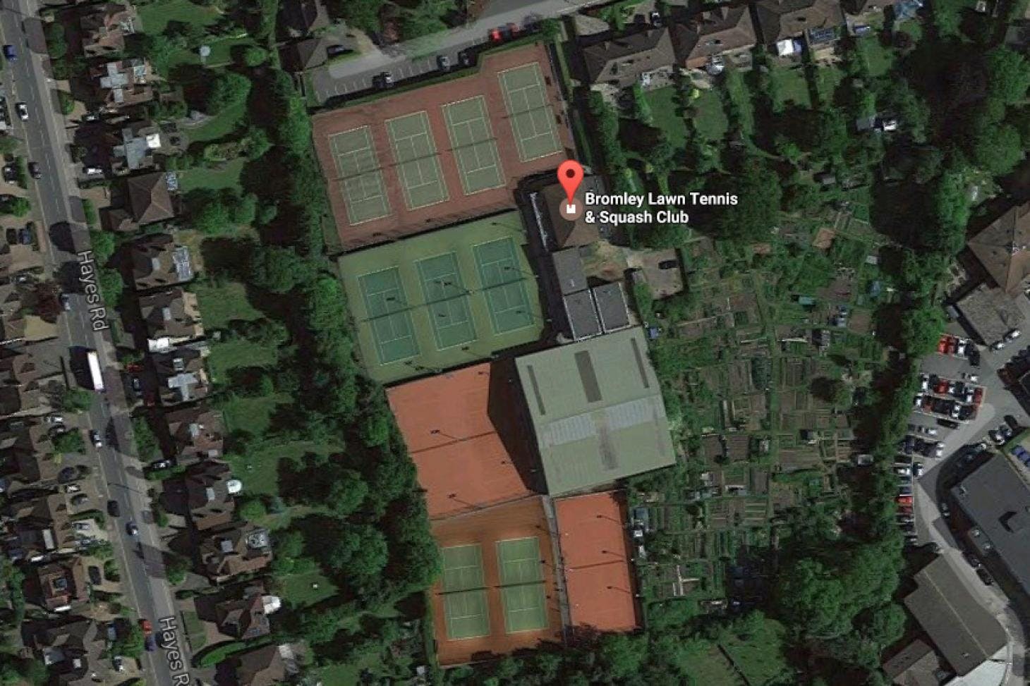 Bromley Lawn Tennis and Squash Club, Bromley Tennis Courts Playfinder