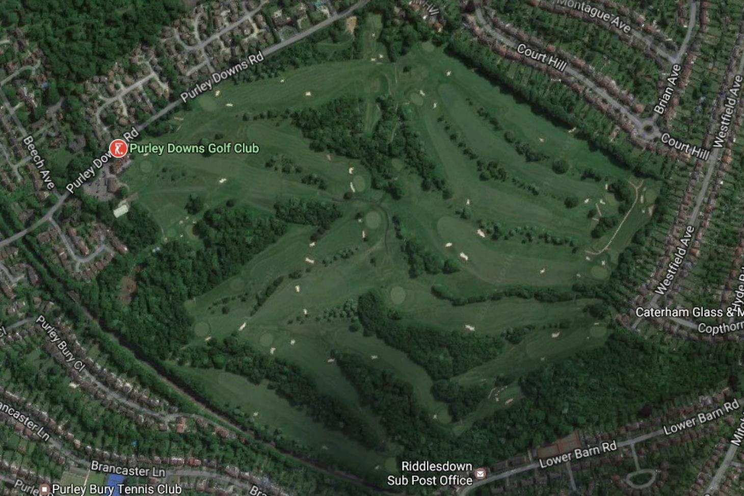 Purley Downs Golf Club, Croydon Golf Course Playfinder