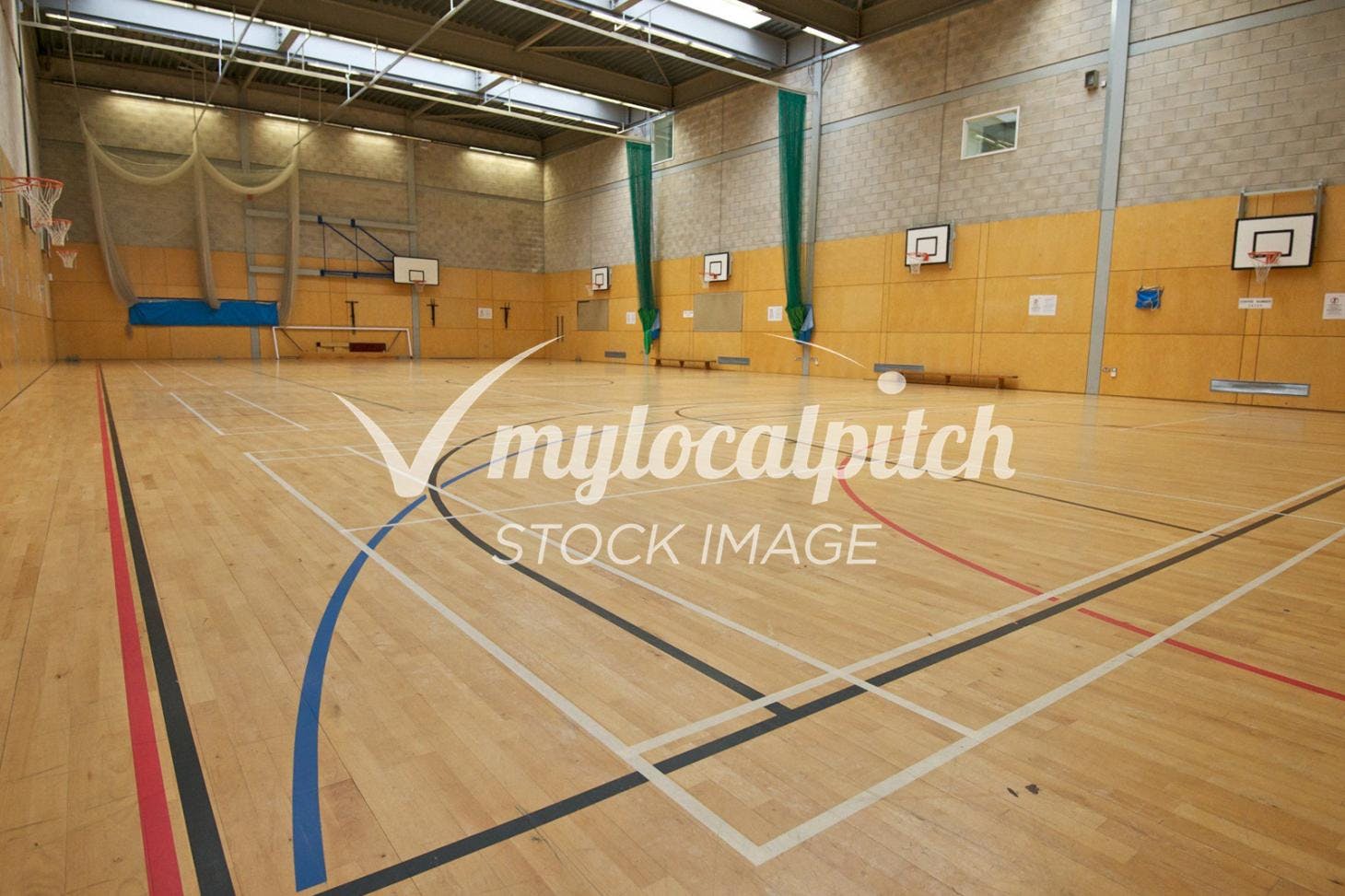 dlr Loughlinstown Indoor basketball court