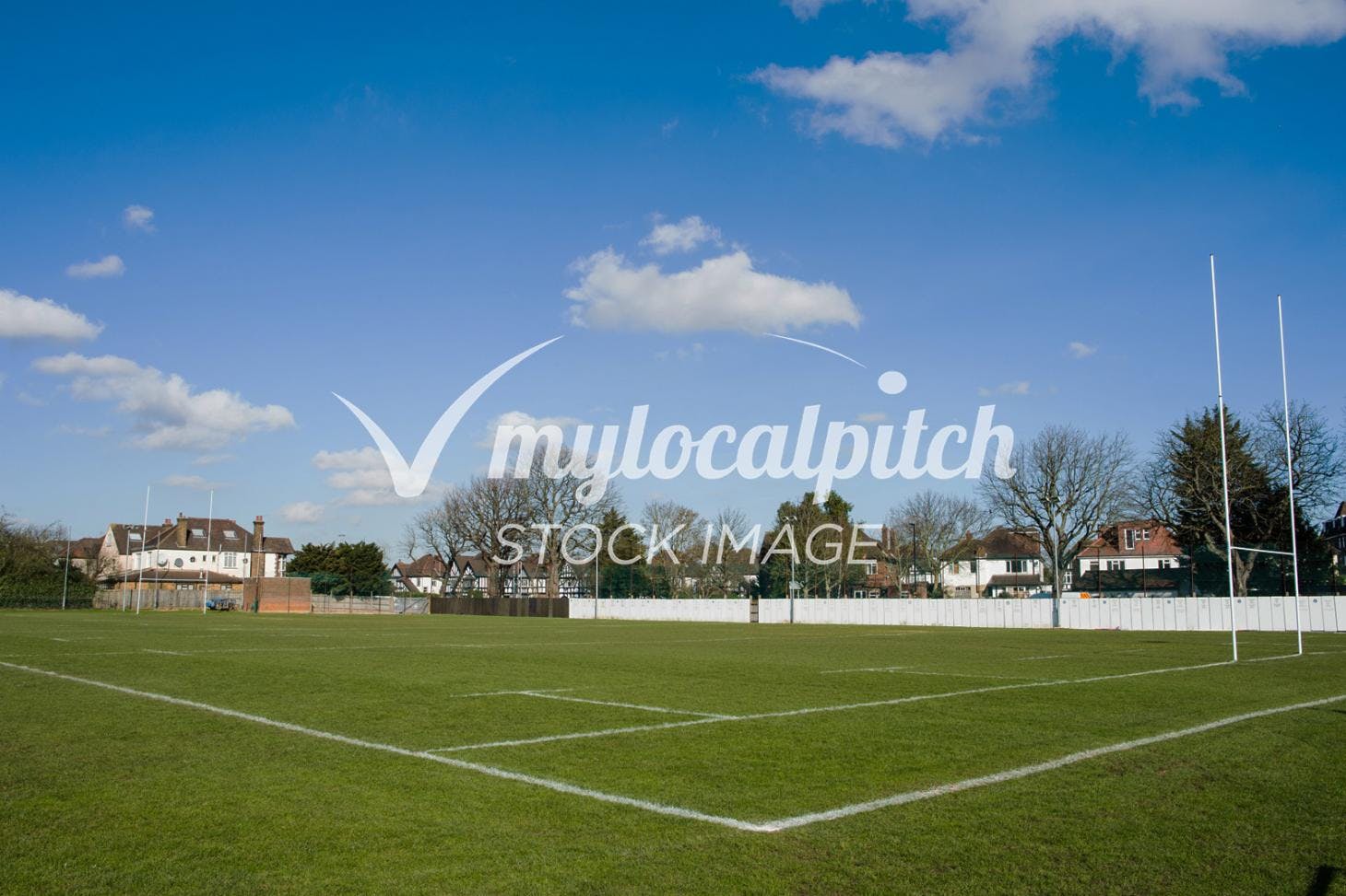 London Marathon Playing Fields Greenford, Ealing Rugby Pitch