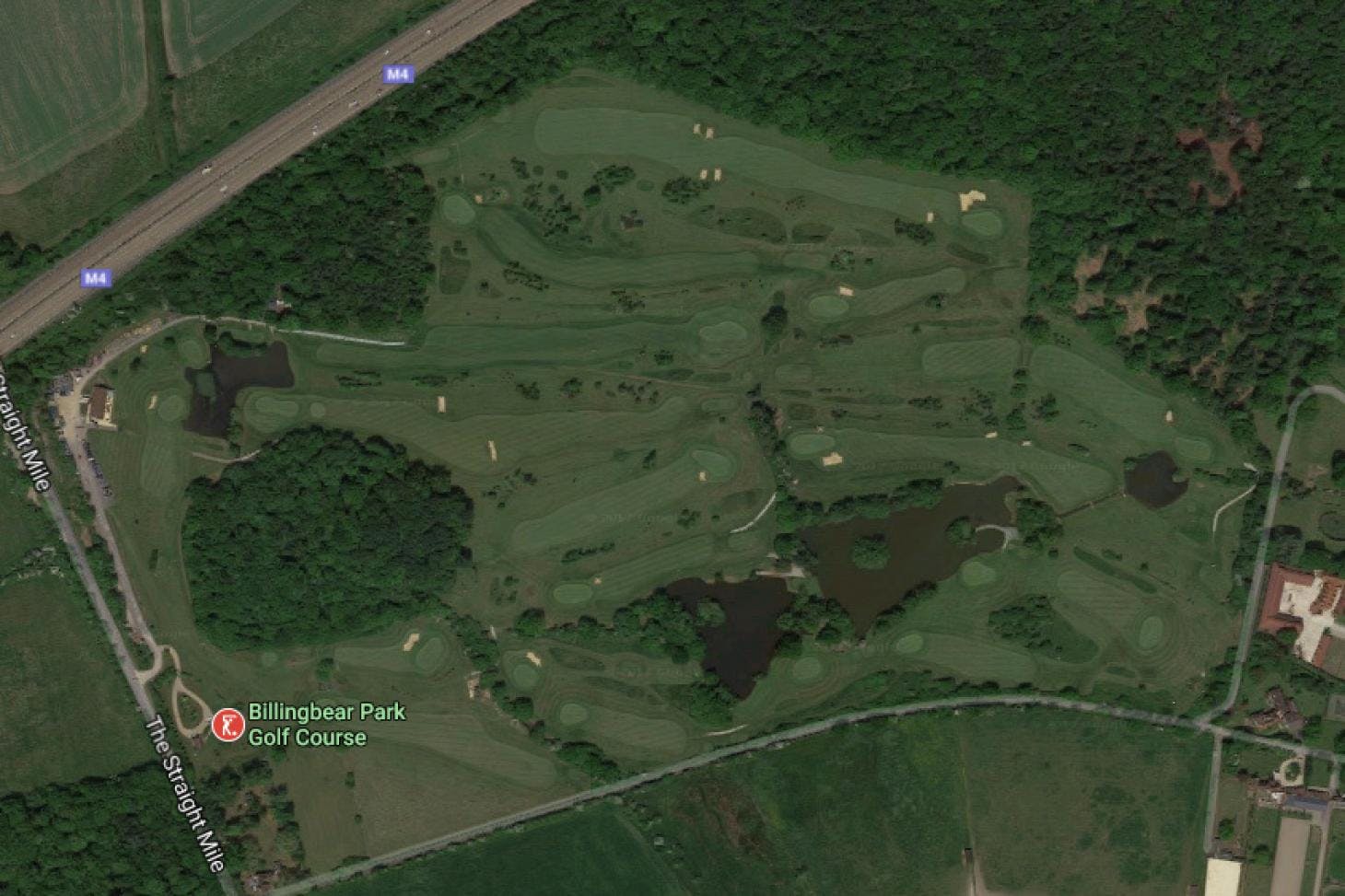 Billingbear Park Golf Course 18 hole golf course