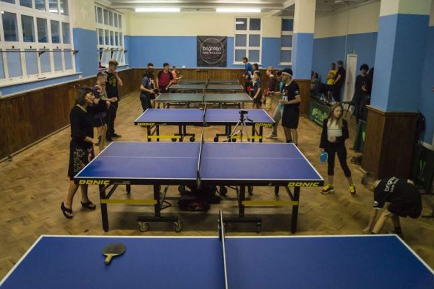 Brighton Table Tennis Club, Brighton & Hove Table Tennis Table
