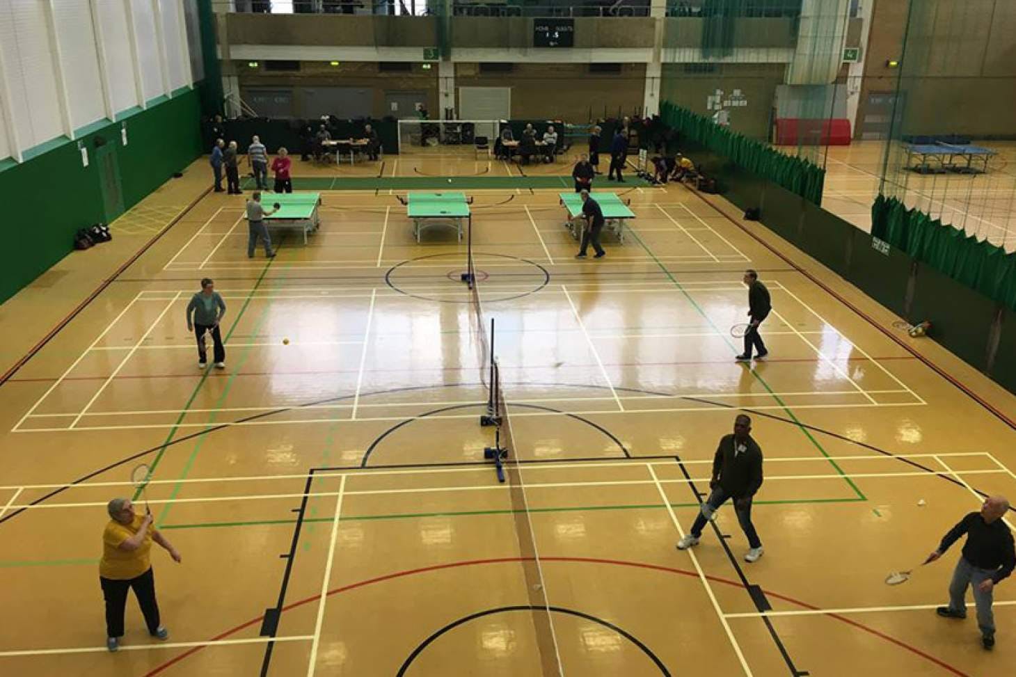Sobell Leisure Centre Table | Hard table tennis table