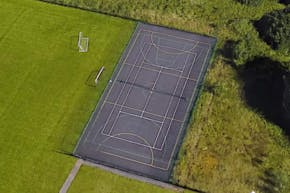 South Manchester Sports Club | Concrete Tennis Court