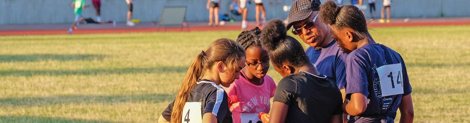 Track Academy Team Huddle