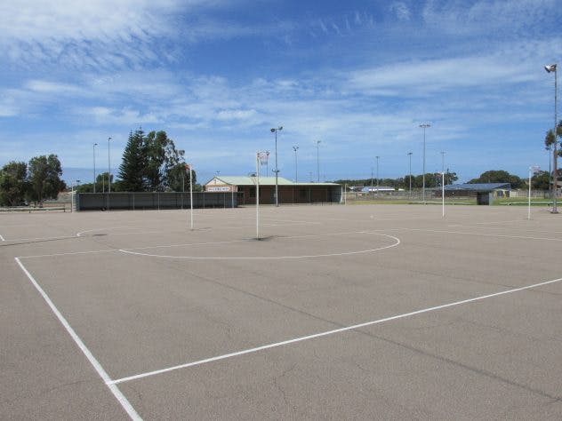 Macadam Netball surface 