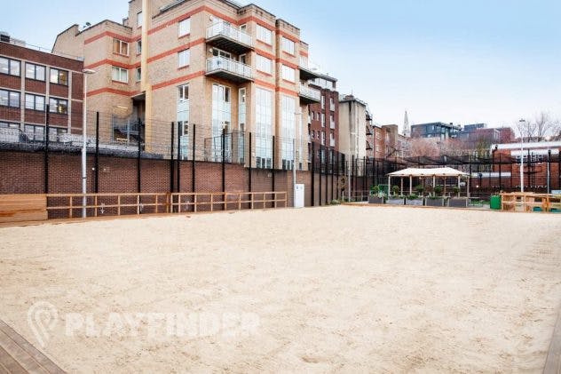 Marlborough Sports Garden's Volleyball Court, Tower Bridge