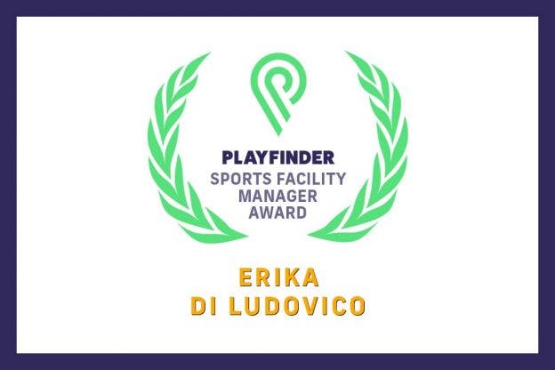 Erika Di Ludovico elated with Playfinder Sports Facility Manager of the Year for 2019