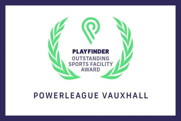 Powerleague Vauxhall Secure Playfinder’s Venue of the Month Award